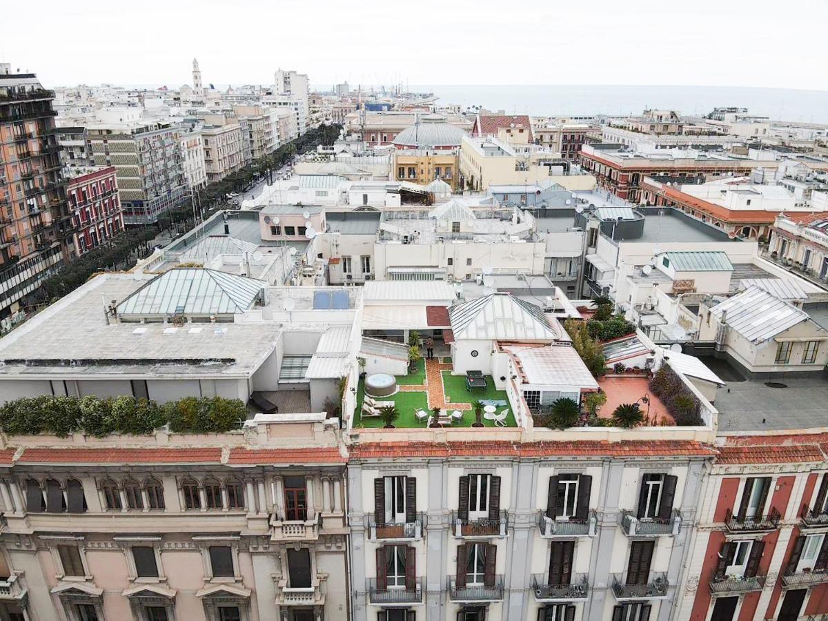 바리 Apulialux Private 100Mq Rooftop Oasis W Jacuzzi 아파트 외부 사진